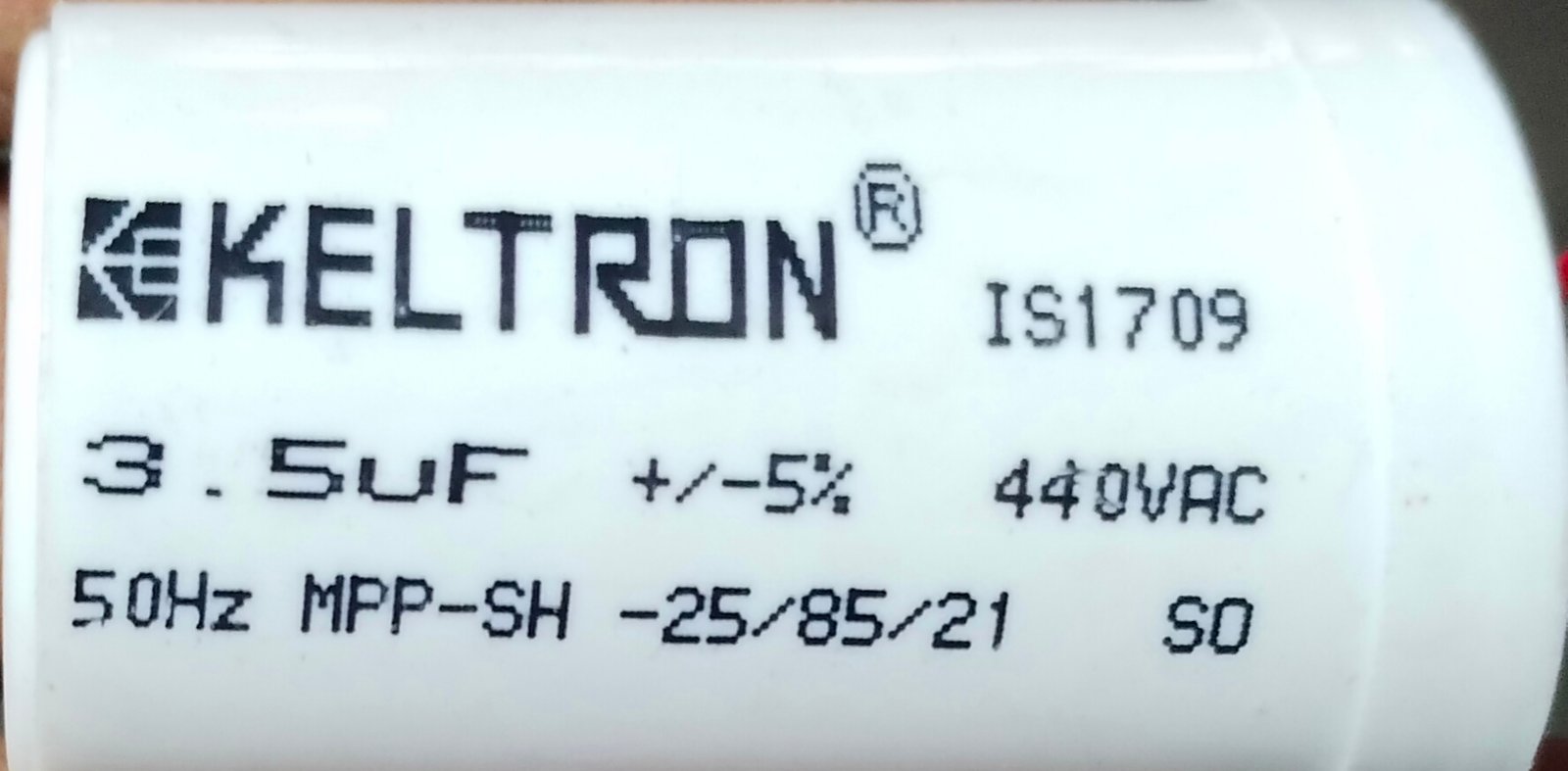 Keltron 3.5 mfd condenser