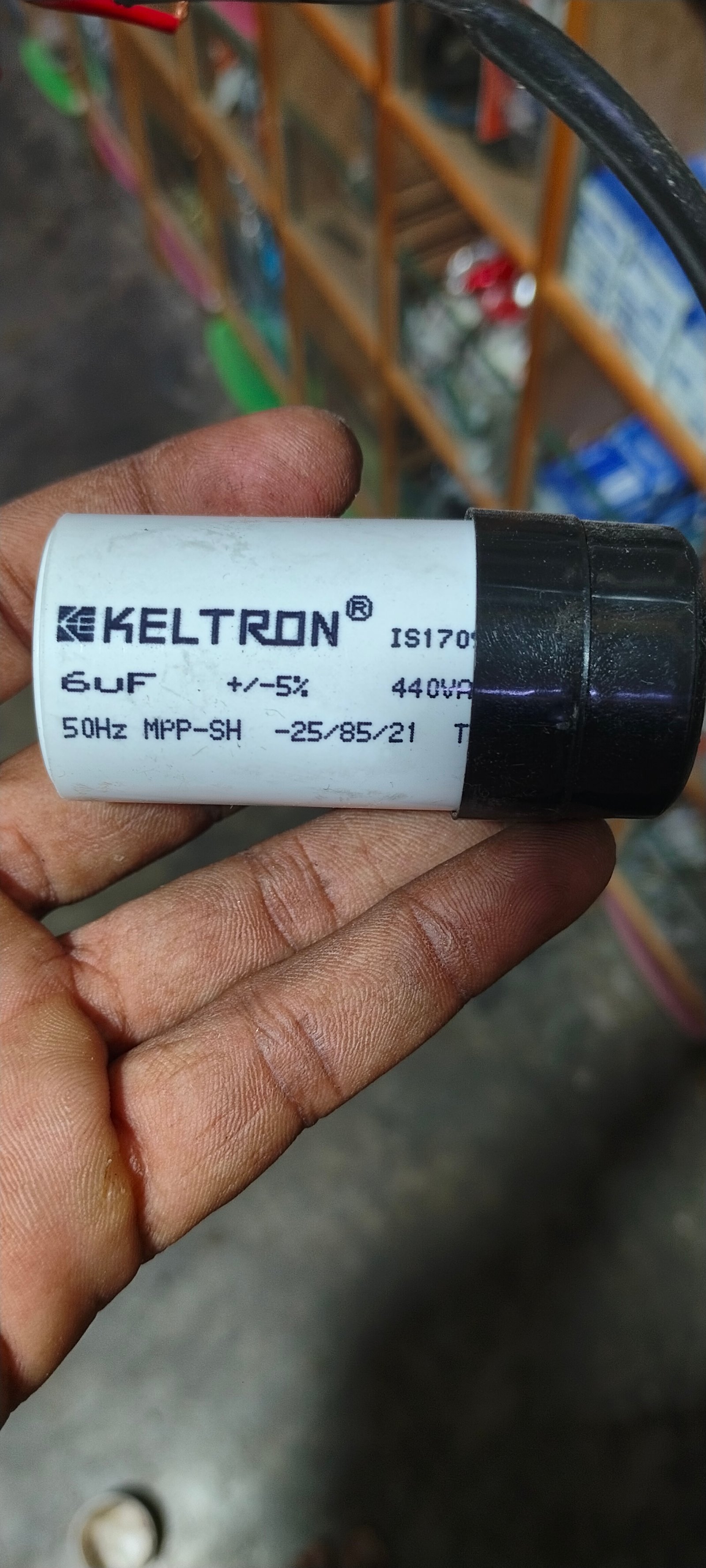 Keltron 6 mfd condenser