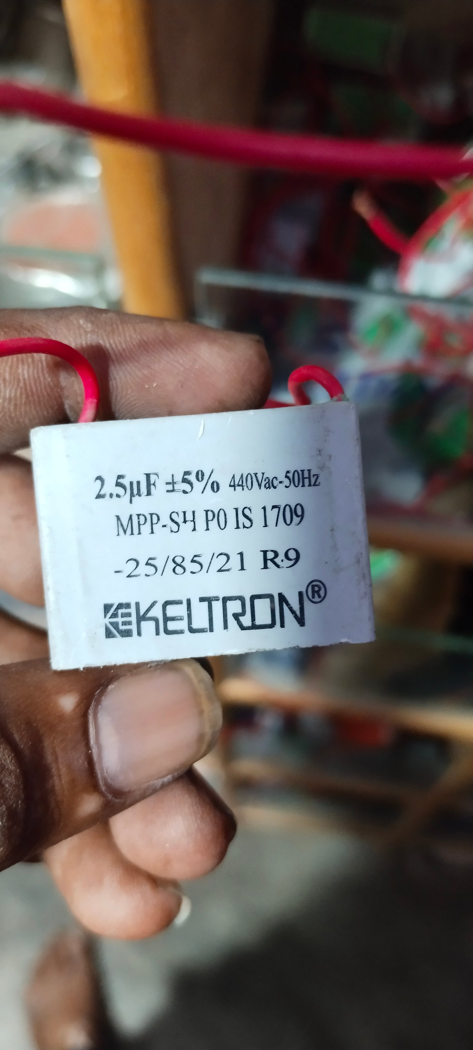 Keltron 2.5 mfd condenser