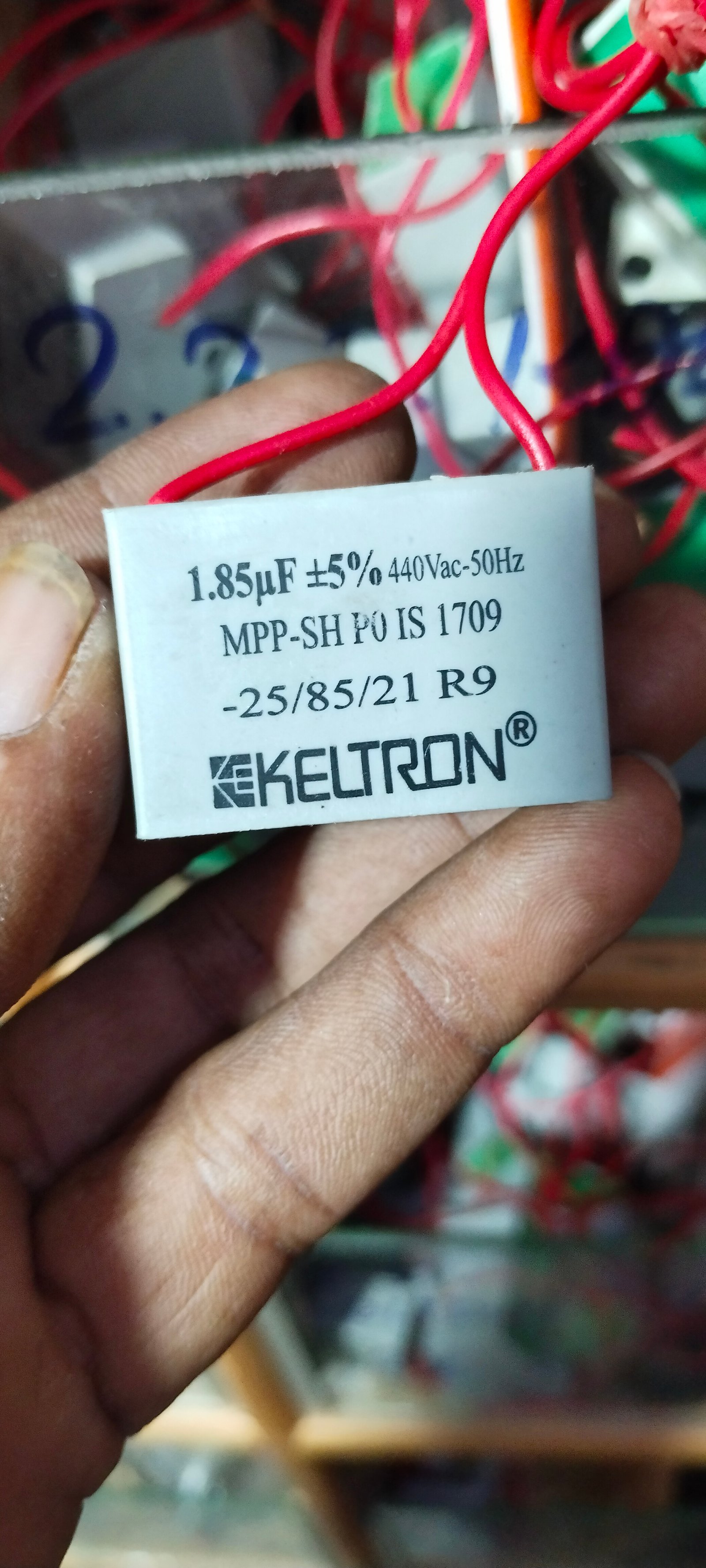 Keltron 1.8 mfd condenser